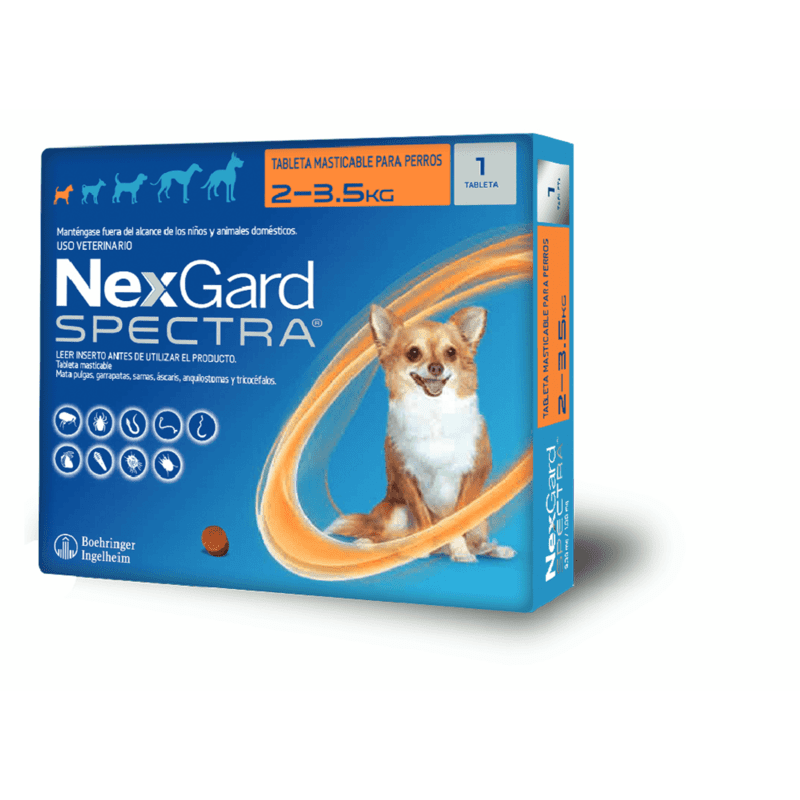 e1100daccc91767e6dbeed0356334522_1767620021-1.png Nexgard spectra NexGard Spectra - Tableta Masticable para Perros 2 - 3.5 KG - Image 1